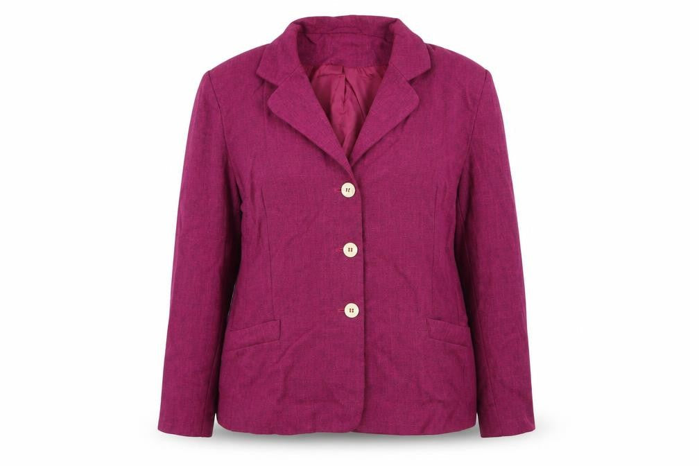 Womens UK Size 18 Special Collection Regular Purple Blazer