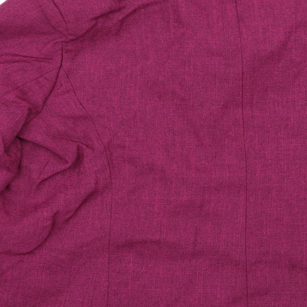 Womens UK Size 18 Special Collection Regular Purple Blazer