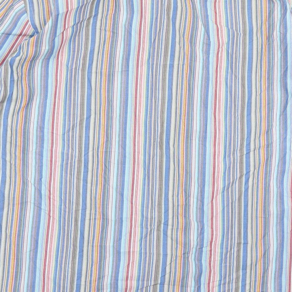 urban stone Mens Multicoloured Striped   Button-Up Size 2XL