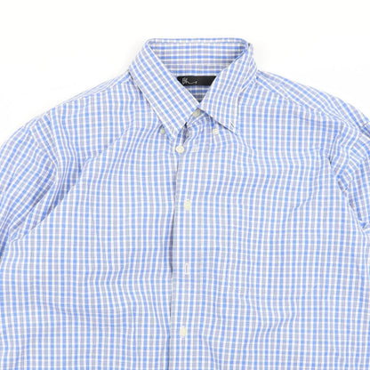 Mens UK Size M BHS Multicoloured  Button-Up Long Sleeve Casual Shirt