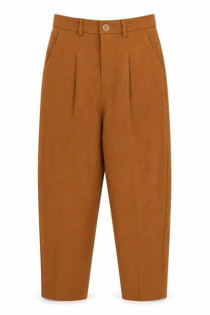 xinshishan Womens Brown   Trousers  Size M L22 in
