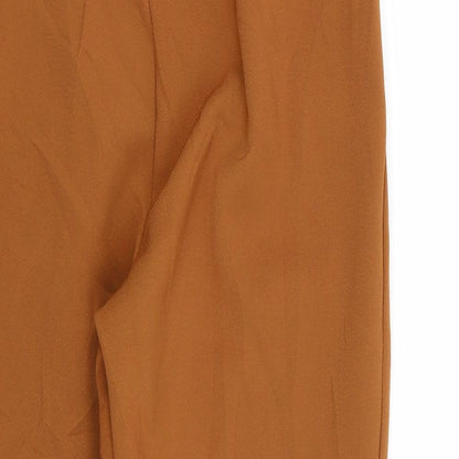 xinshishan Womens Brown   Trousers  Size M L22 in