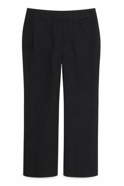 Womens UK Size 12 Papaya Regular Fit  Black Trousers