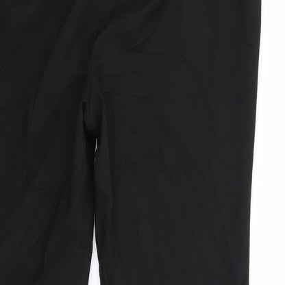 Womens UK Size 12 Papaya Regular Fit  Black Trousers