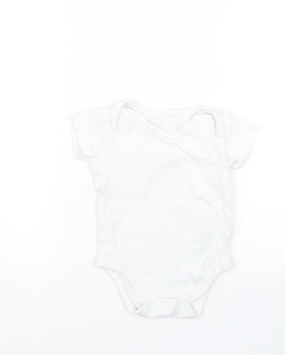 Nutmeg Baby White   Babygrow One-Piece Size 18-24 Months