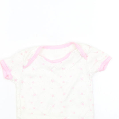 Matalan Baby White Polka Dot  Babygrow One-Piece Size 18-24 Months