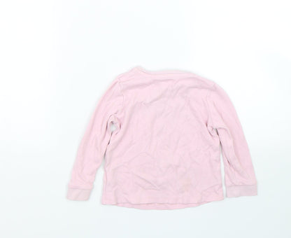 George Girls Pink   Basic T-Shirt Size 12-18 Months