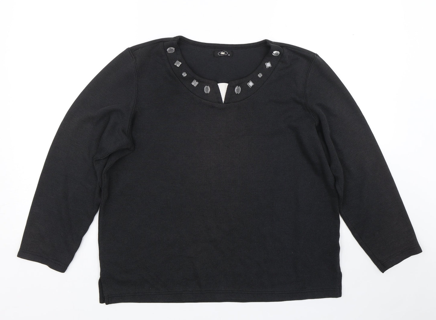 Womens UK Size M BM Black Pullover Jumper