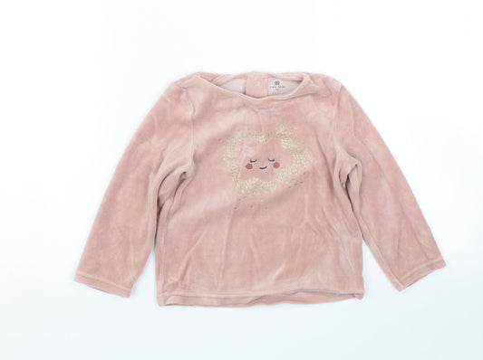 RR Girls Brown   Basic T-Shirt Size 3 Years