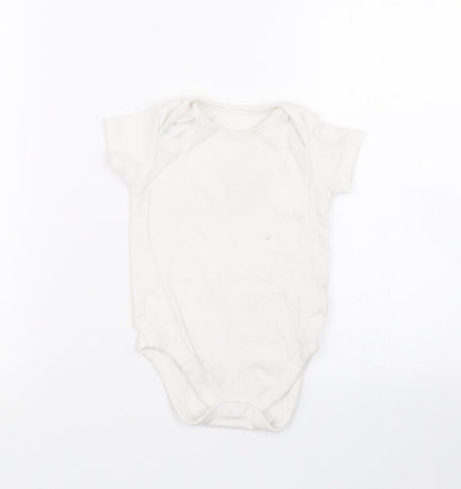Nutmeg Baby White   Babygrow One-Piece Size 18-24 Months