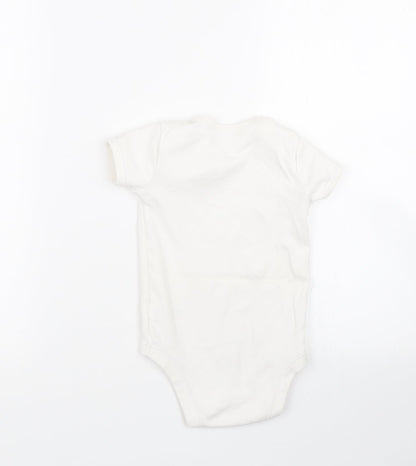 Matalan Baby White   Babygrow One-Piece Size 18-24 Months
