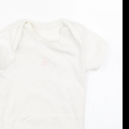 Matalan Baby White   Babygrow One-Piece Size 18-24 Months