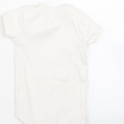 Matalan Baby White   Babygrow One-Piece Size 18-24 Months
