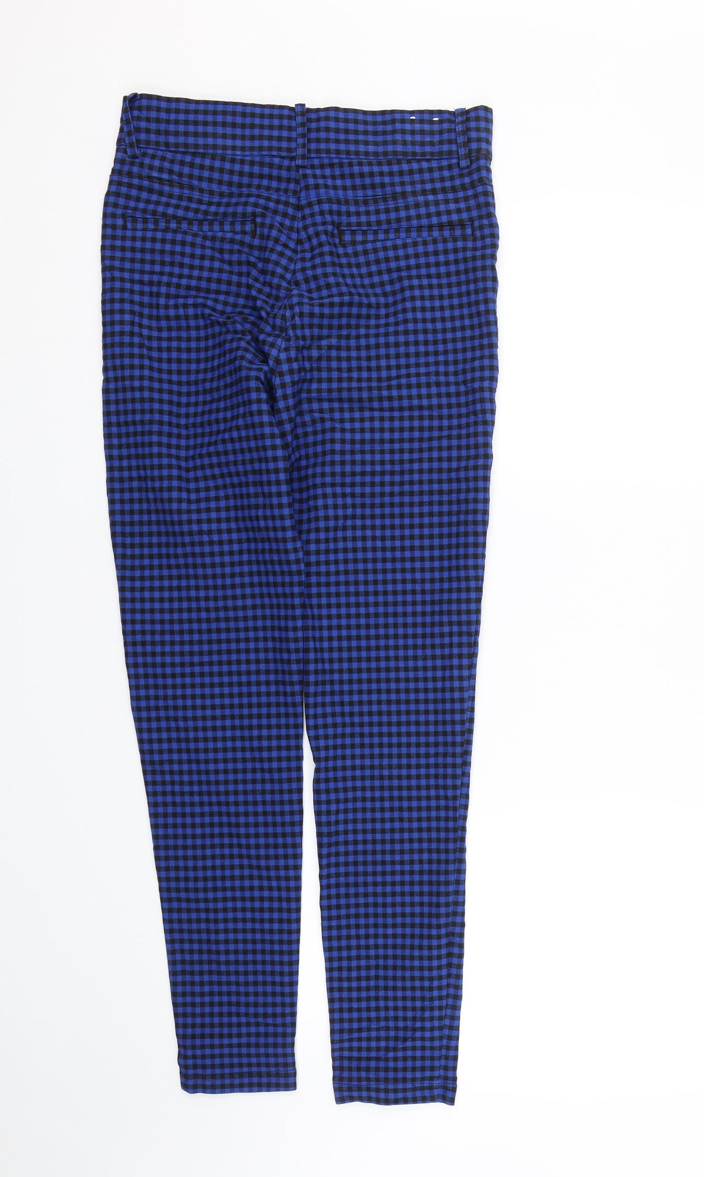 Womens UK Size M Zara Regular Fit  Blue Trousers