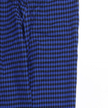 Womens UK Size M Zara Regular Fit  Blue Trousers