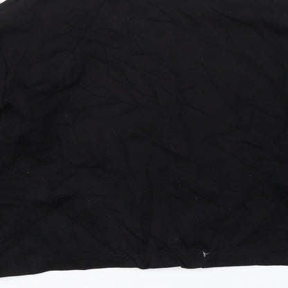 Womens UK Size S H&M Black Basic T-Shirt