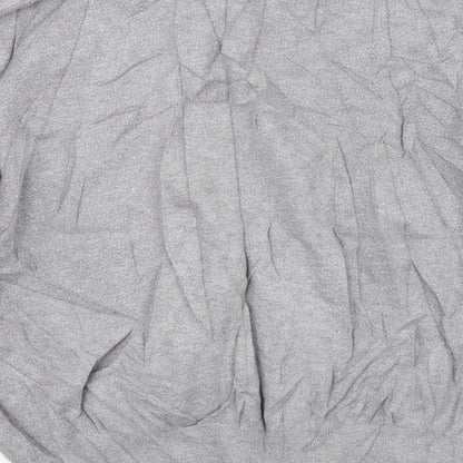 Primark Womens Grey Floral  Pullover Jumper Size L