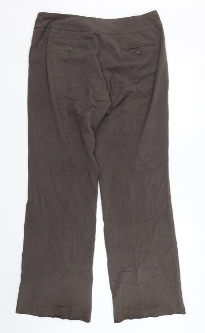 Sandwich Womens Brown   Trousers  Size 12 L29 in