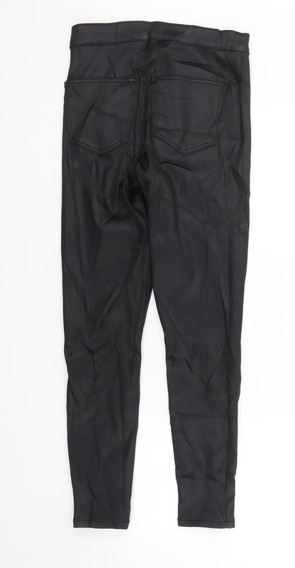 Topshop Womens Black   Trousers  Size 30 L25 in