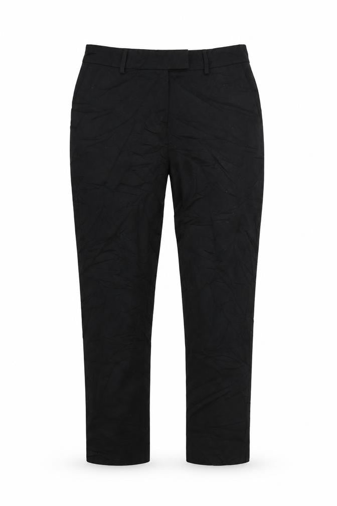 Womens UK Size 10 Papaya Regular Fit  Black Trousers
