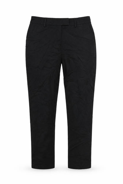 Womens UK Size 10 Papaya Regular Fit  Black Trousers