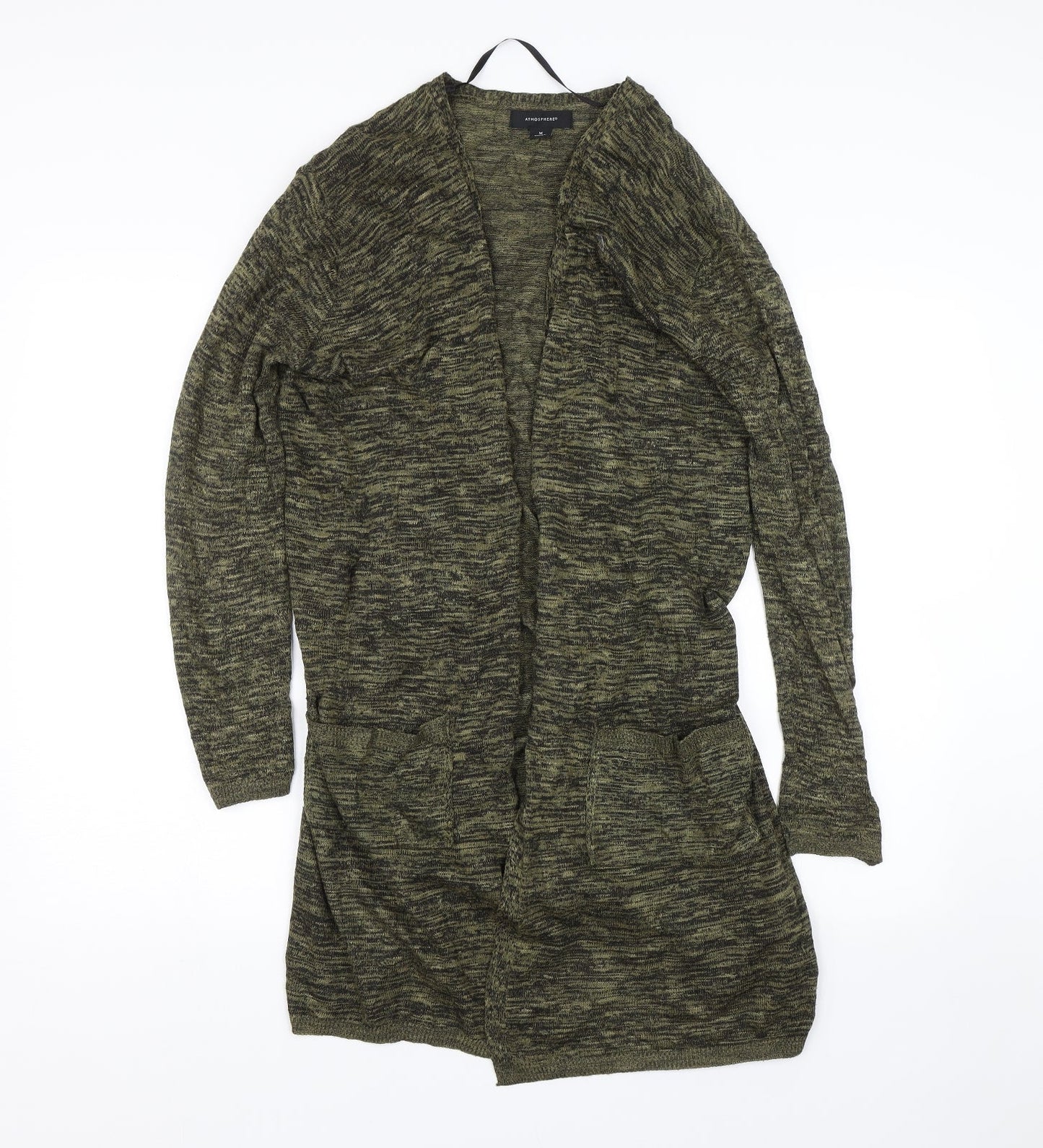 Womens UK Size M Atmosphere Green Cardigan Jumper