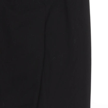 Womens UK Size 10 NEXT Regular Fit  Black Trousers