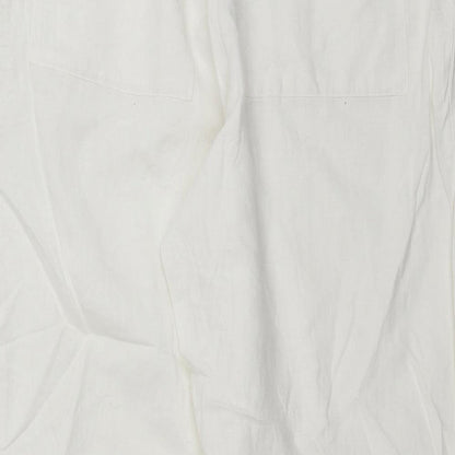 Womens UK Size 30 in Esprit Regular Fit  White Trousers