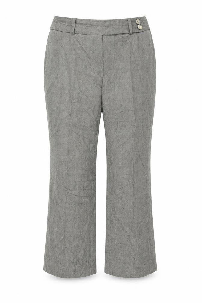 NEXT Womens Beige Geometric  Trousers  Size 16 L28 in