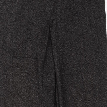 Womens UK Size 12 Oscar B Regular Fit  Black Trousers