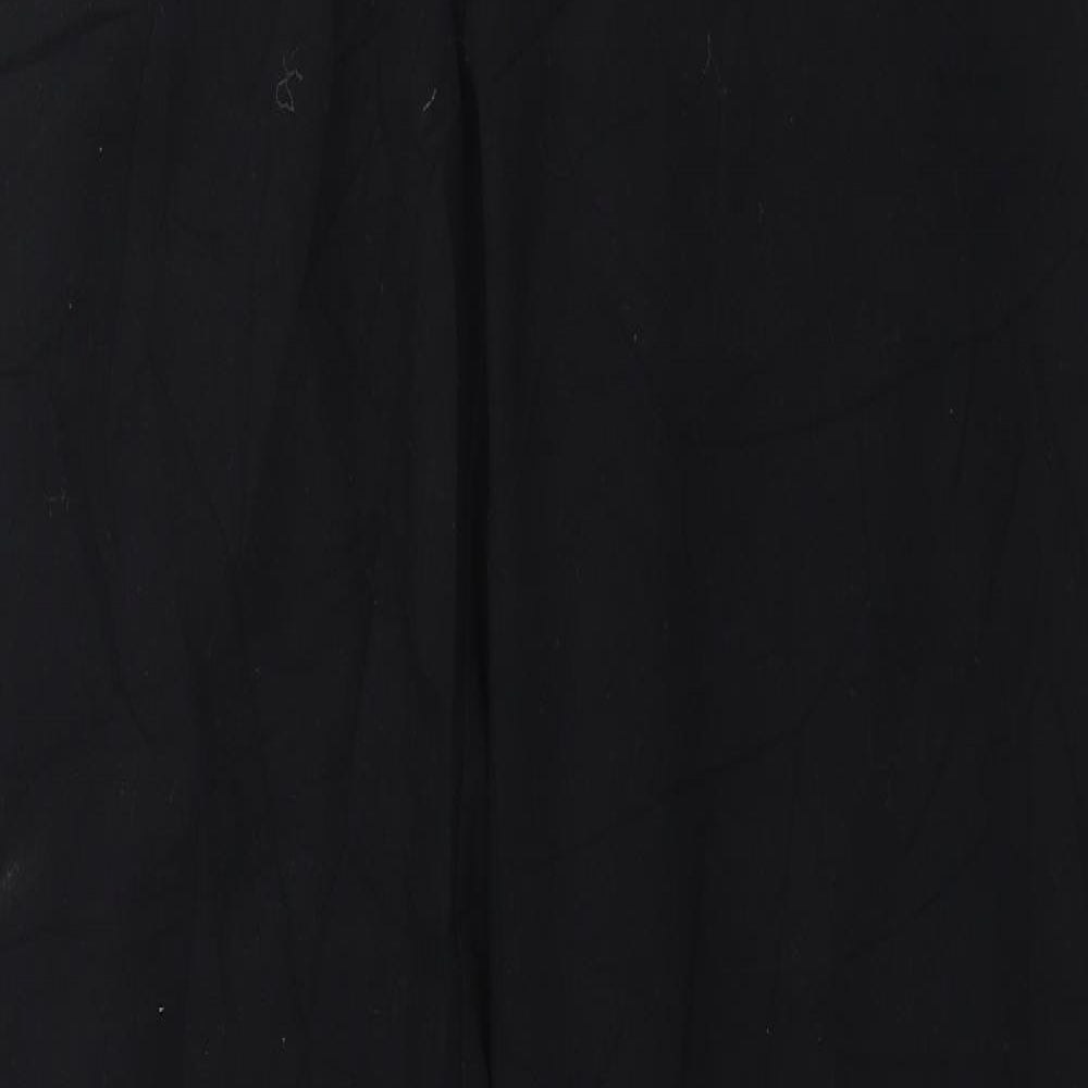 Womens UK Size 10 Marks and Spencer Regular Fit  Black Trousers