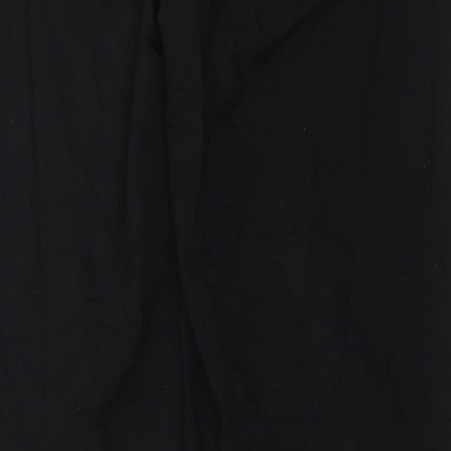 Womens UK Size 10 Marks and Spencer Regular Fit  Black Trousers