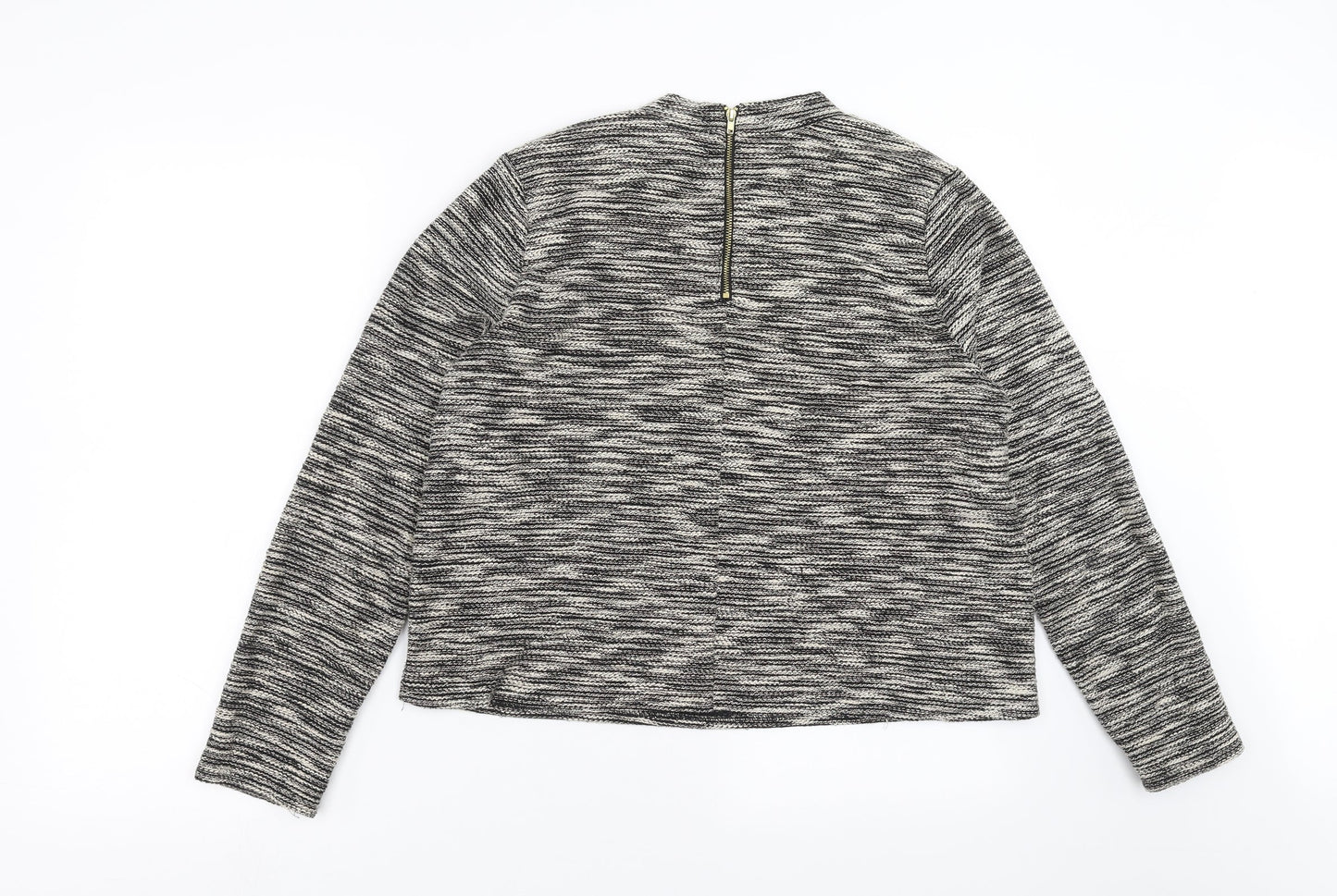 Womens UK Size L H&M Black Pullover Jumper