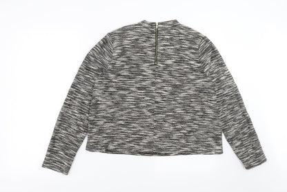 Womens UK Size L H&M Black Pullover Jumper