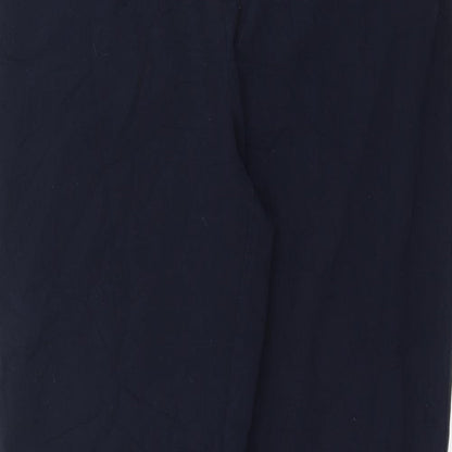 Womens UK Size 12 Marks and Spencer Regular Fit  Blue Trousers