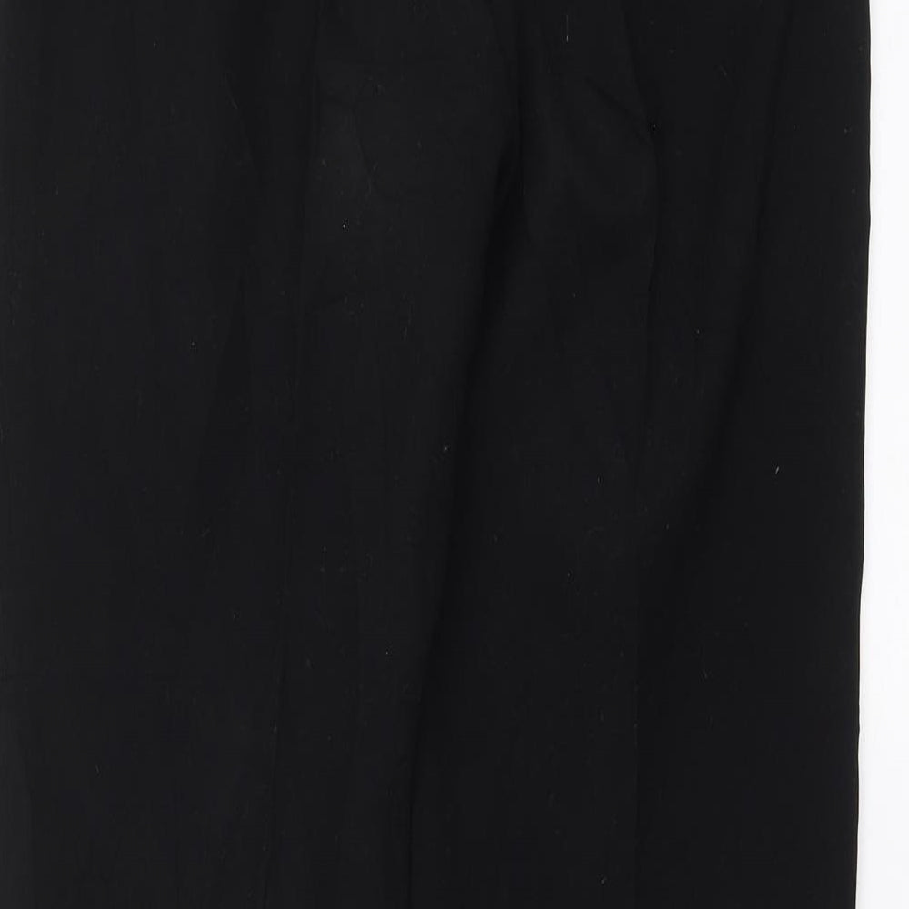 Crotti Womens Black   Trousers  Size 26 in L28 in