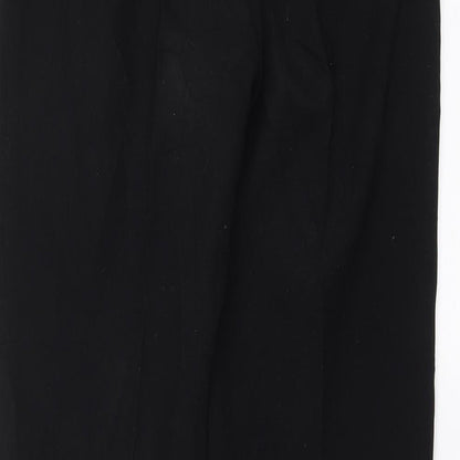 Crotti Womens Black   Trousers  Size 26 in L28 in
