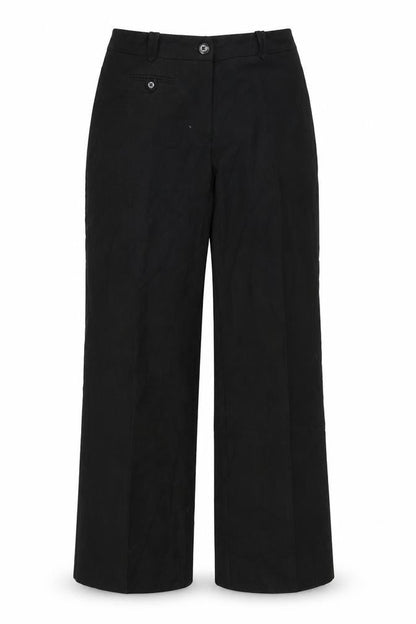 Womens UK Size 12 Debenhams Regular Fit  Black Trousers
