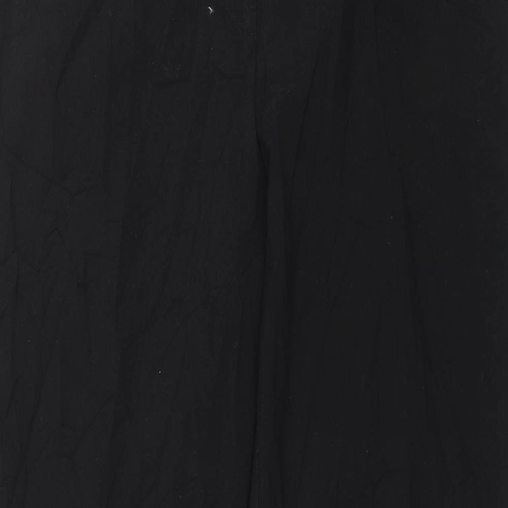 Debenhams Womens Black   Trousers  Size 12 L27 in
