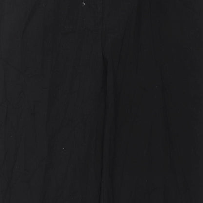 Debenhams Womens Black   Trousers  Size 12 L27 in