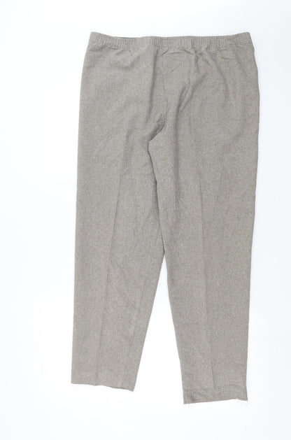 Womens UK Size 14 Classics Regular Fit  Beige Trousers