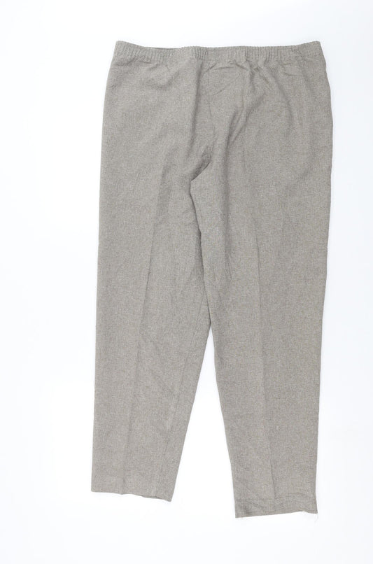 Classics Womens Beige   Trousers  Size 14 L28 in