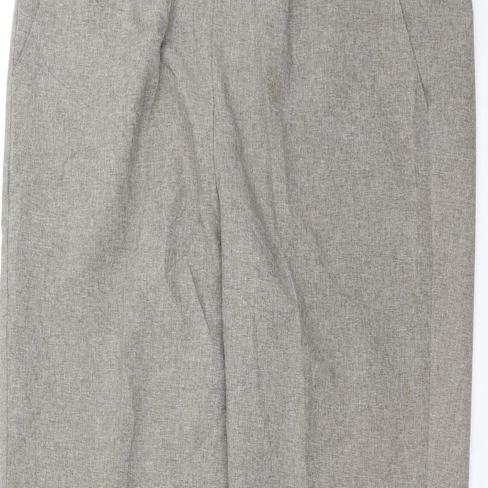 Womens UK Size 14 Classics Regular Fit  Beige Trousers