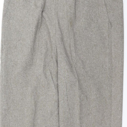 Womens UK Size 14 Classics Regular Fit  Beige Trousers