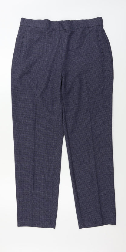 Womens UK Size 16 Marks and Spencer Regular Fit  Blue Trousers