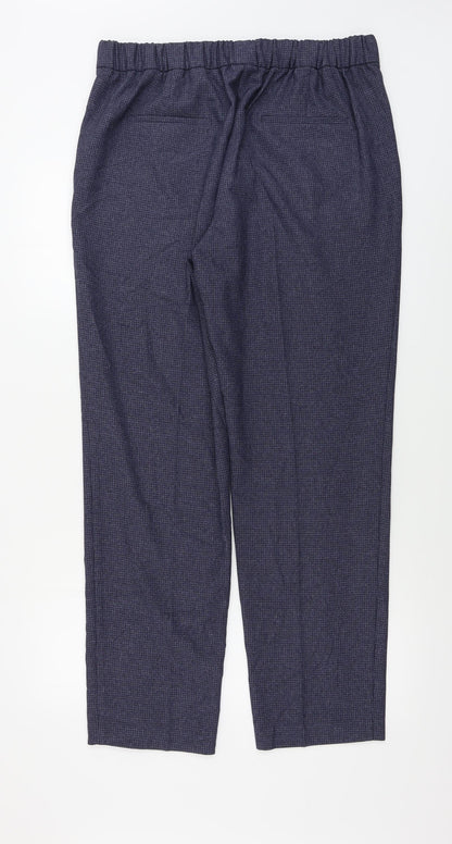 Womens UK Size 16 Marks and Spencer Regular Fit  Blue Trousers