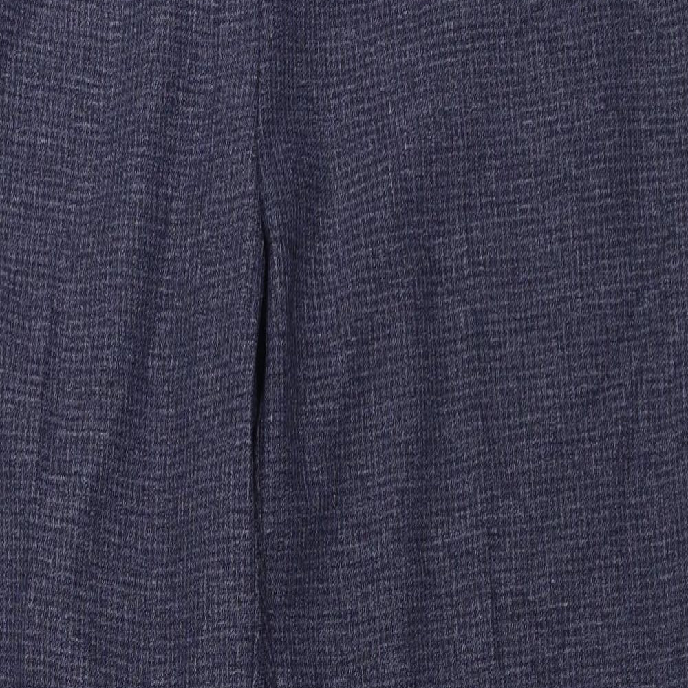 Womens UK Size 16 Marks and Spencer Regular Fit  Blue Trousers