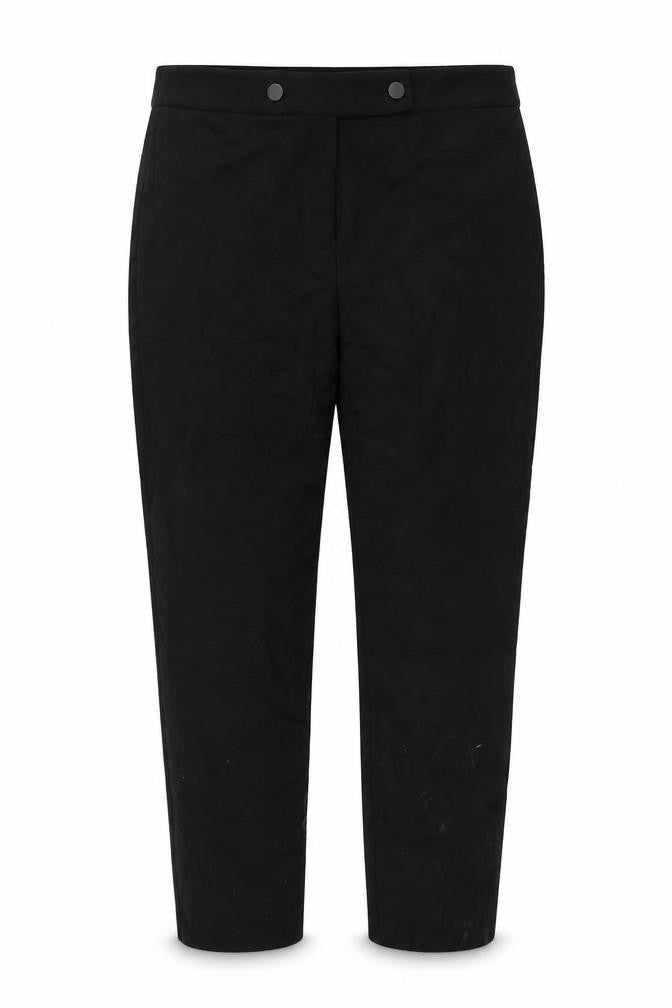 Papaya Womens Black   Trousers  Size 12 L25 in