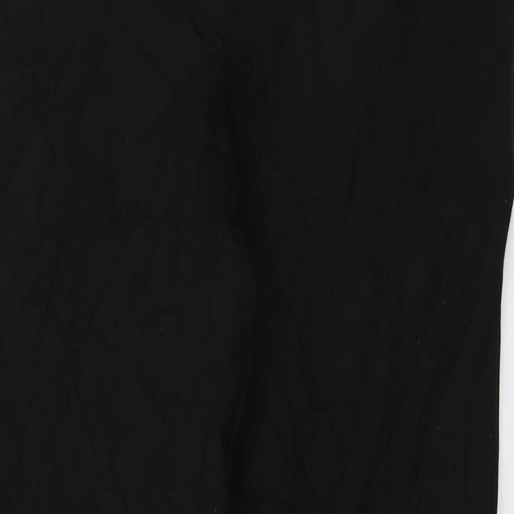 Womens UK Size 12 Papaya Regular Fit  Black Trousers