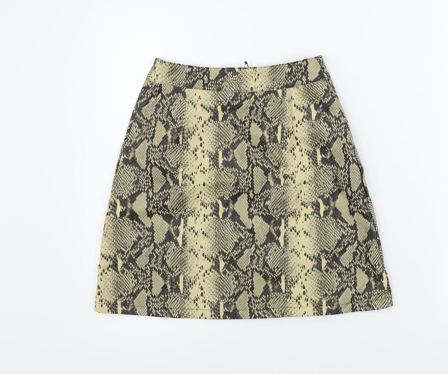 Primark  Womens Beige Animal Print  A-Line Skirt Size 6